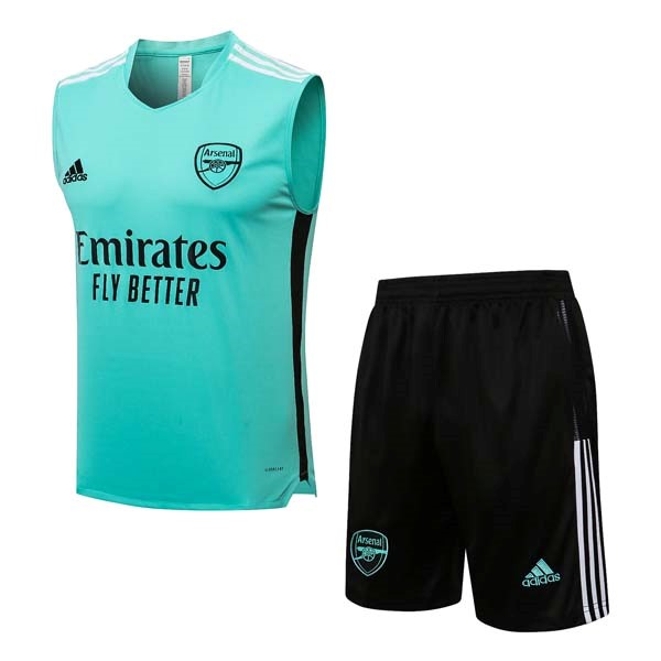 Camiseta Arsenal Sin Mangas 2022 Verde Negro